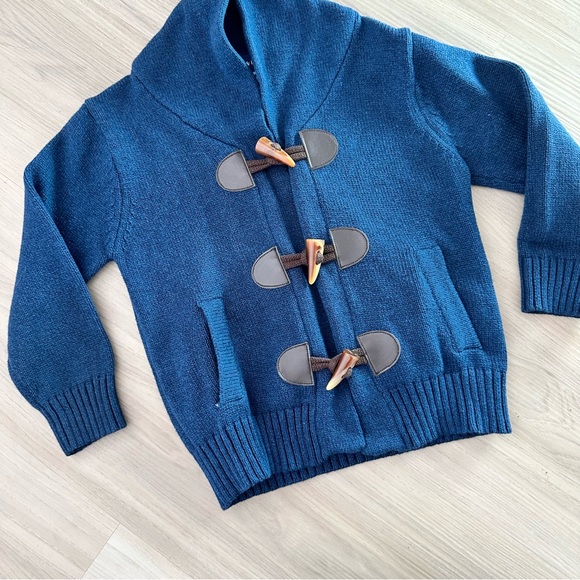 Boys Andy & Evan Toggle Cardigan 18-24 Months - Picture 3 of 6